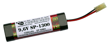 foto Baterie SP 9,6V / 1300mAh